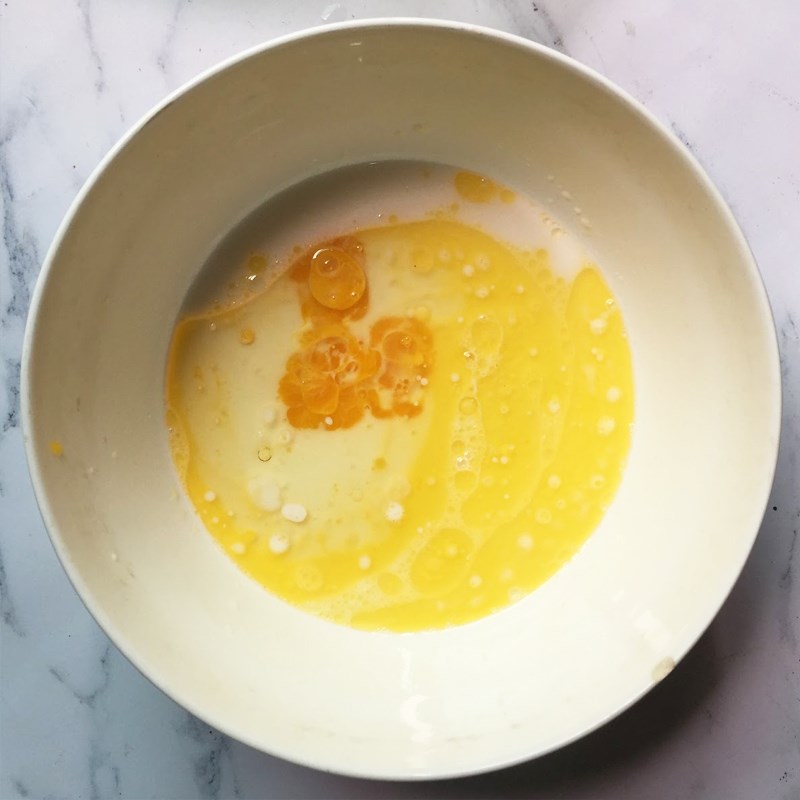 Bước 1 Trộn bột bánh Bánh papparoti