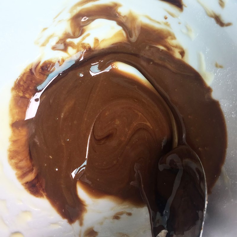 Bước 3 Làm lớp kem cà phê Bánh papparoti