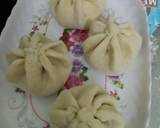 Bánh bao nhân thịt trứng cút bước làm 5 hình