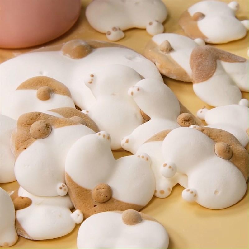 Bước 6 Thành phẩm Kẹo marshmallow hình mông corgi