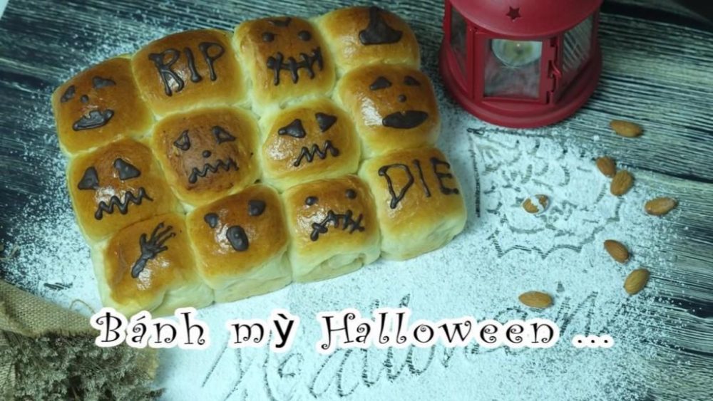 hoàn thành bánh mì cách làm bánh mì halloween Độc đáo với cách làm bánh mì Halloween đêm hội ma này cach lam banh mi halloween doc nhat vo nhi cho bua tiec dem ma 1 1024x576