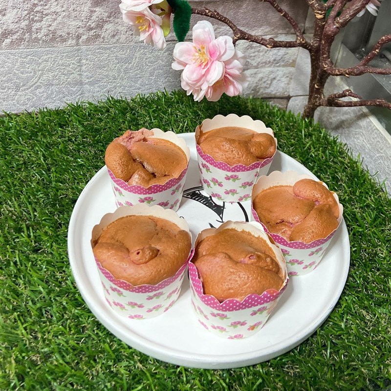 Bước 6 Thành phẩm Bánh cupcake củ dền