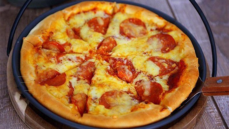 Hướng dẫn cách làm bánh pizza tại nhà siêu nhanh tại nhà 11 / 2024