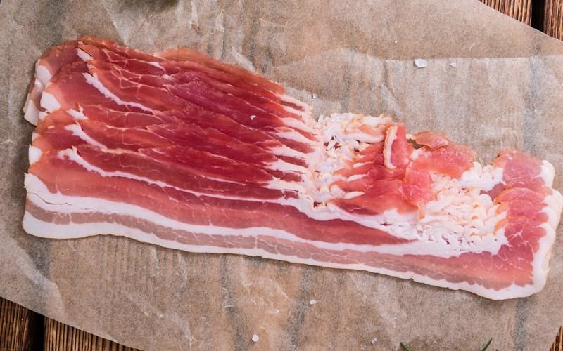 bảo quản thịt xông khói chưa chế biến