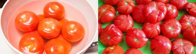 Cách làm mứt cà chua truyền thống: Sơ chế