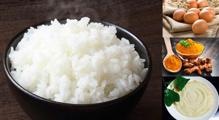 Nguyên liệu món ăn bánh gạo giòn tan