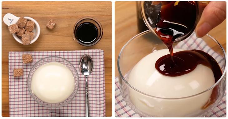 Bước 3 Thành phẩm Pudding Tính kể từ khi sữa tươi