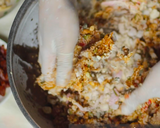 BÁNH TRUNG THU THẬP CẨM GÀ QUAY | BY ERIC'S HOME bước làm 13 hình