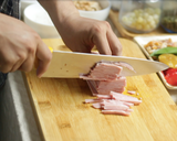 BÁNH TRUNG THU THẬP CẨM GÀ QUAY | BY ERIC'S HOME bước làm 14 hình