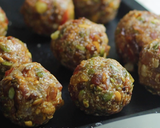 BÁNH TRUNG THU THẬP CẨM GÀ QUAY | BY ERIC'S HOME bước làm 17 hình