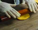 BÁNH TRUNG THU THẬP CẨM GÀ QUAY | BY ERIC'S HOME bước làm 20 hình