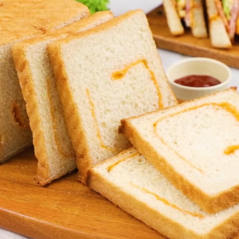 Bước 4 Thành phẩm Bánh mì sandwich phô mai