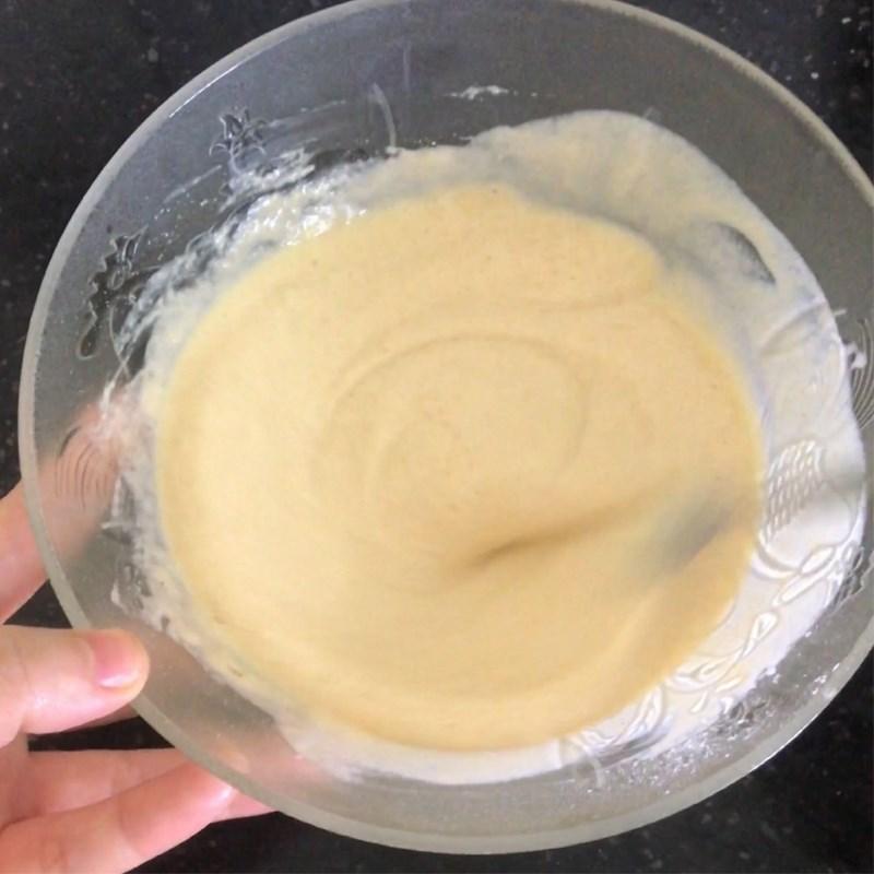Bước 1 Trộn bột bánh Bánh bông lan yến mạch sữa chua