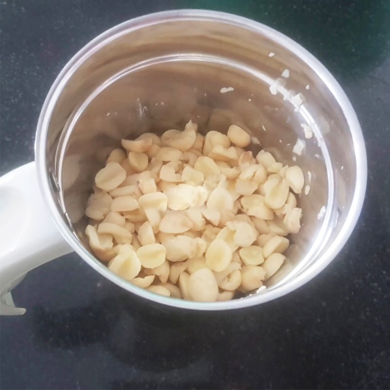 Bước 2 Nấu và xay hạt sen Bánh Trung Thu cho người tiểu đường nhân hạt sen