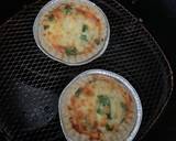 Bánh Trứng Cút Phô Mai Ngàn Lớp bước làm 2 hình