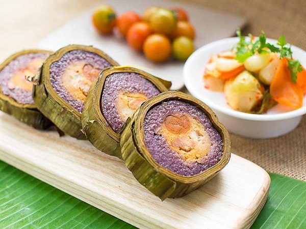 Hướng dẫn cách làm bánh tét lá cẩm chay nhân đậu thơm ngon, lạ miệng mới nhất 07 / 2025