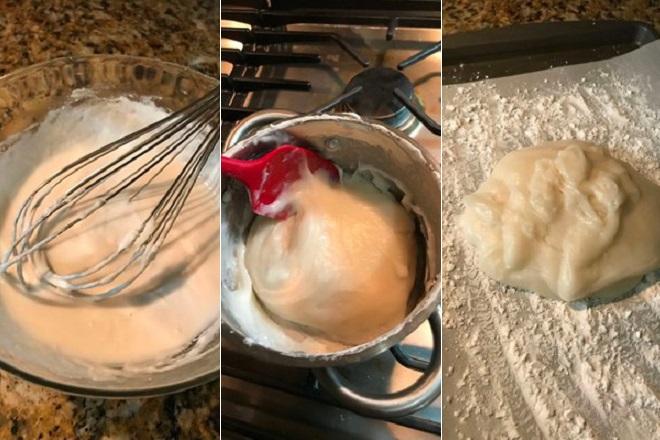 cách làm bột vỏ bánh mochi