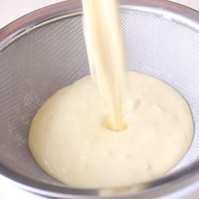 Bước 2 Trộn bột bánh Bánh bông lan gato kể từ bột gạo