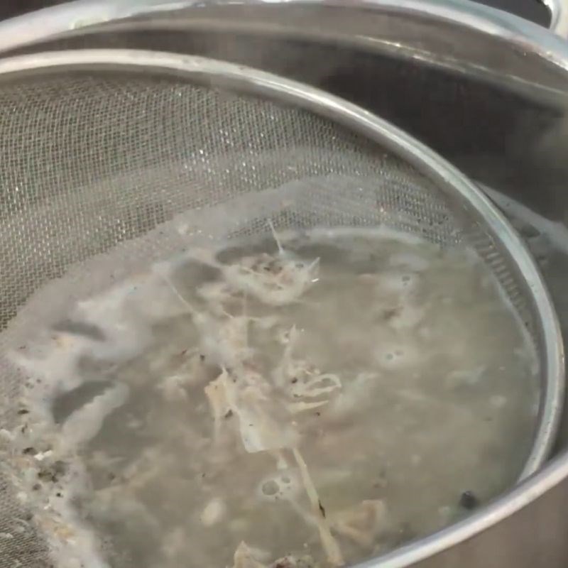 Bước 5 Nấu nước dùng và hoàn thành Bánh đa cá rô