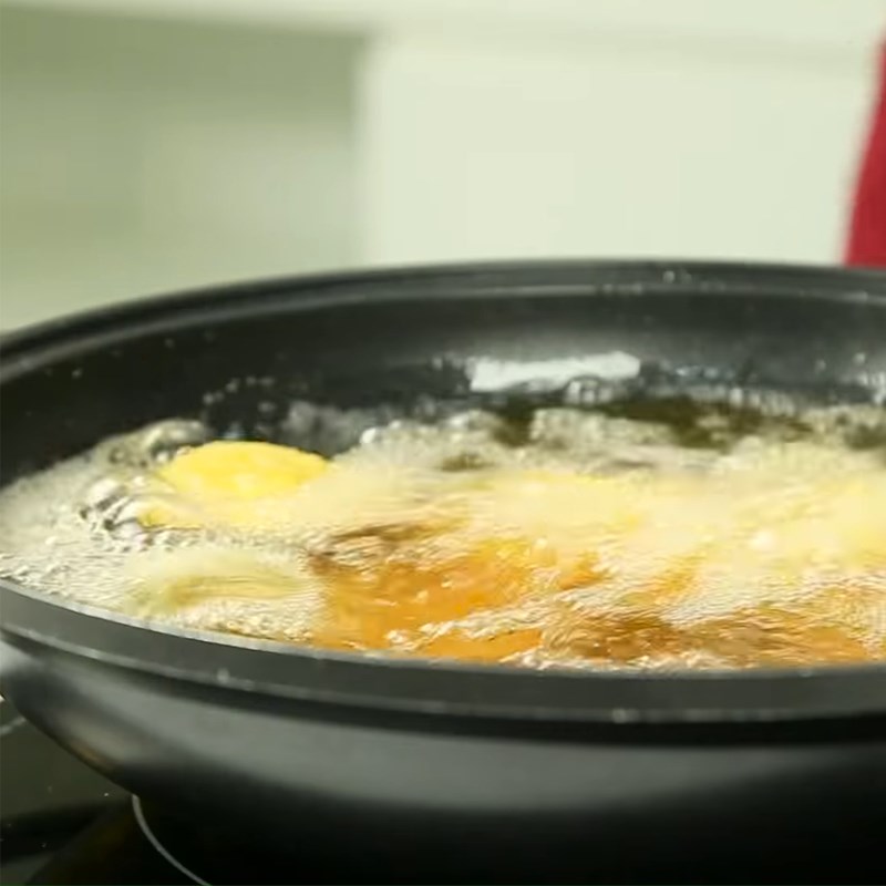 Bước 5 Chiên bánh Bánh khoai tây chiên phồng