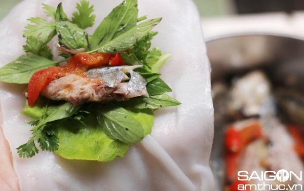 Cách làm cá nục hấp ăn chung với bánh tráng 5