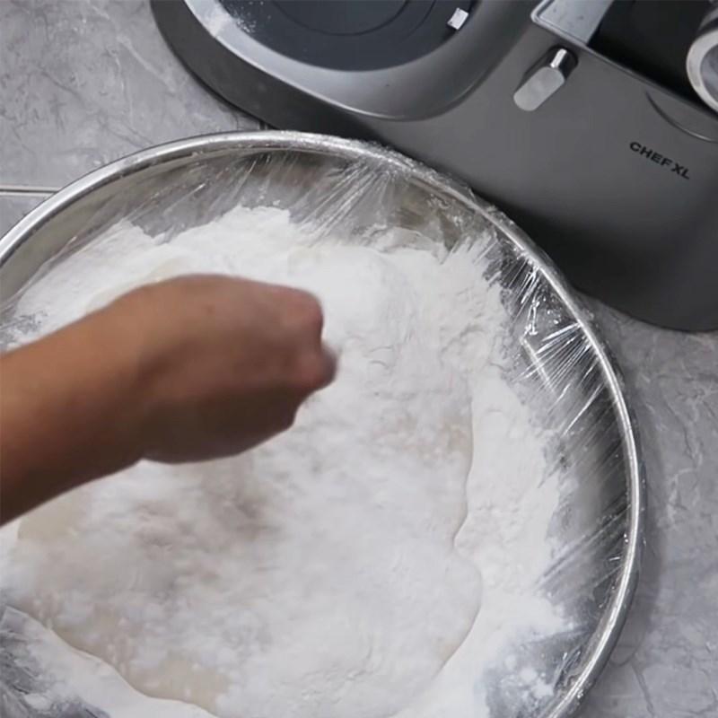 Bước 3 Ủ bột bánh Bánh dẻo nhân thập cẩm chay