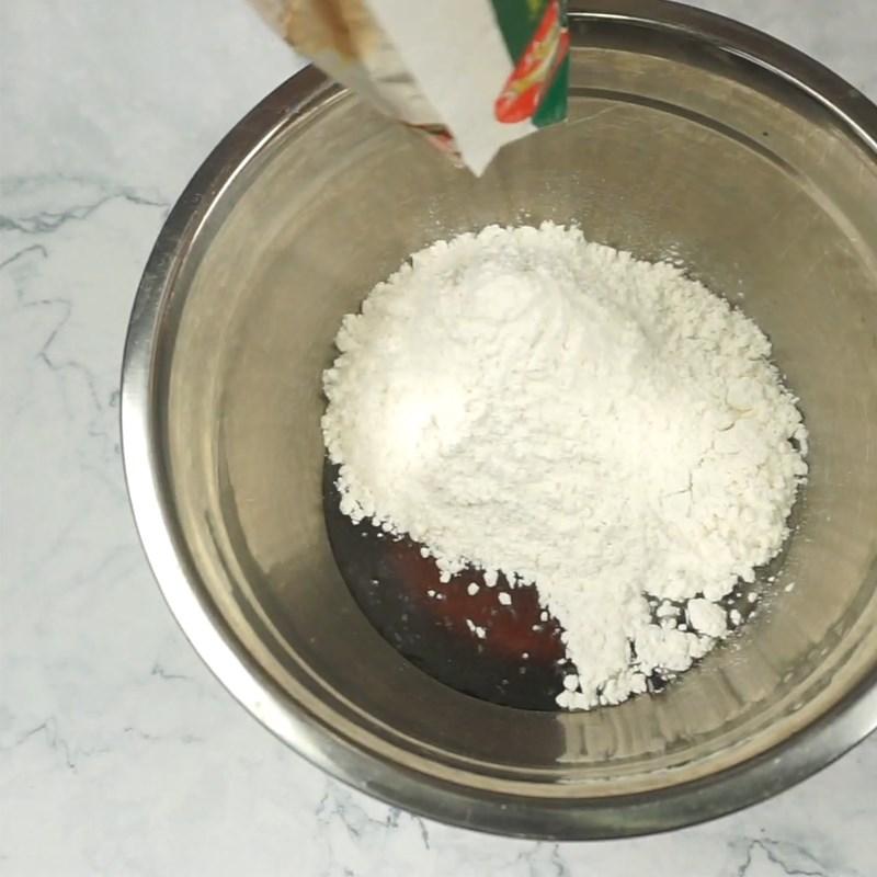 Bước 2 Nhồi bột bánh Bánh trung thu lava socola