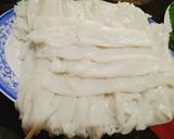 Bánh ướt lòng gà bước làm 1 hình