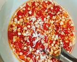 Bánh ướt lòng gà bước làm 4 hình