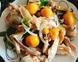 Bánh ướt lòng gà bước làm 6 hình