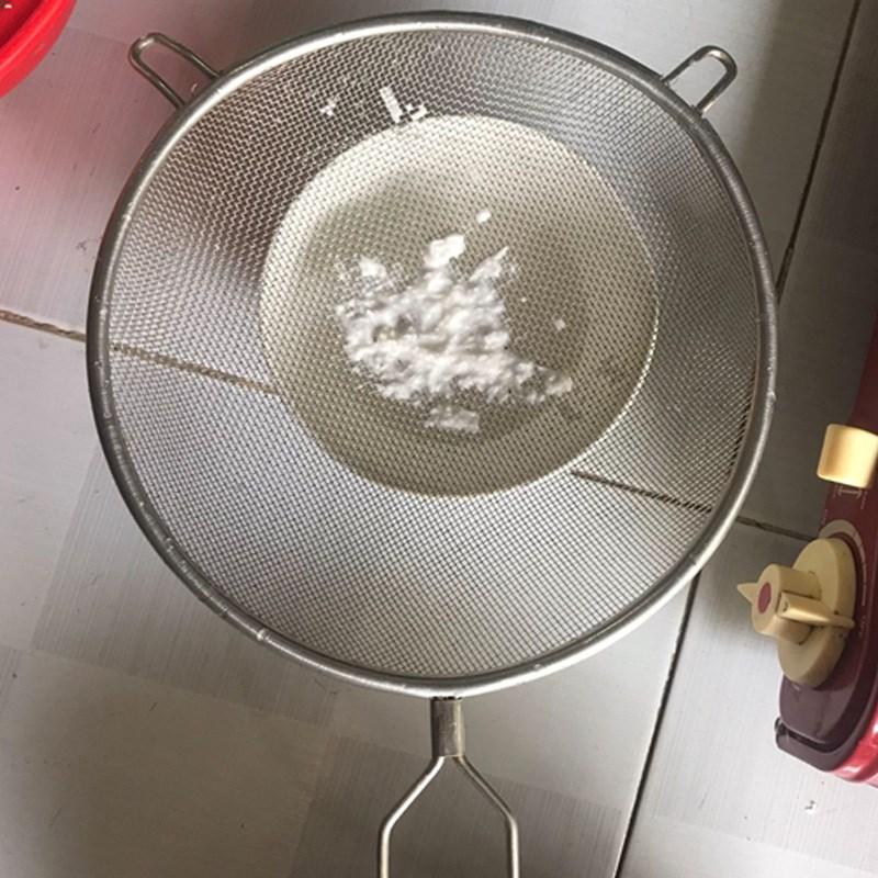 Bước 1 Sơ chế các nguyên liệu Chè bánh lọt nước cốt dừa