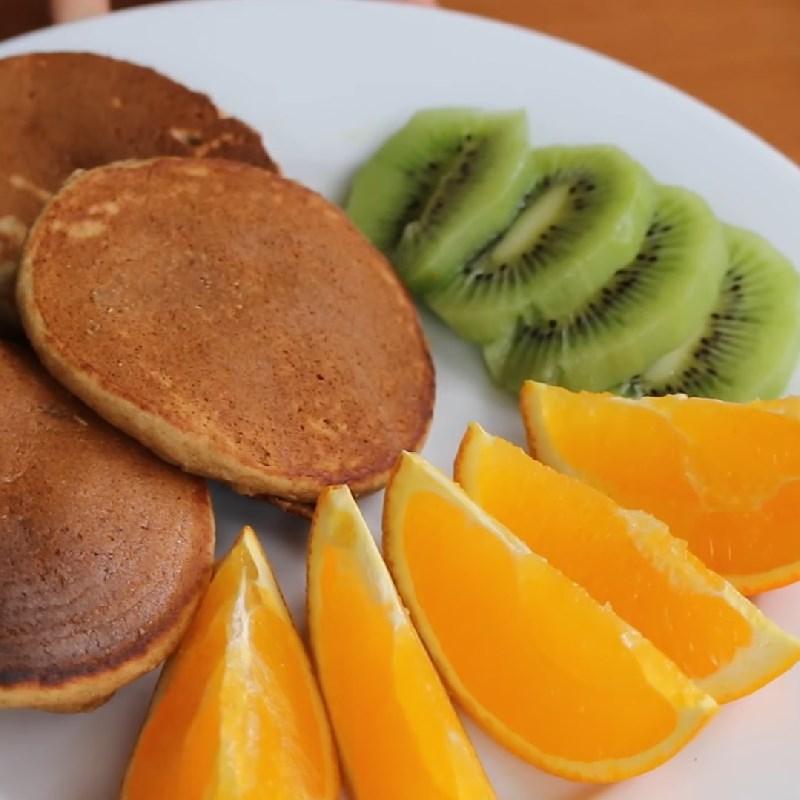 Bước 5 Thành phẩm Pancake yến mạch táo