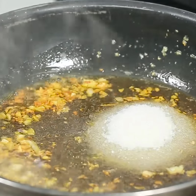 Bước 3 Rim trứng cút Trứng cút rim bơ tỏi