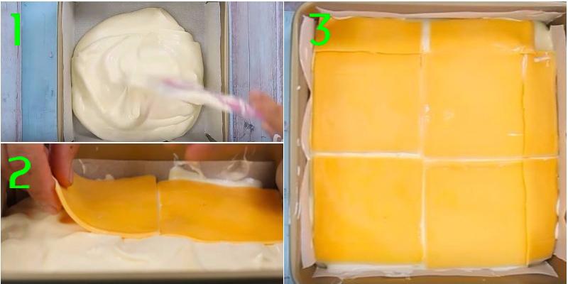 Cách làm bánh bông lan phô mai Đài Loan