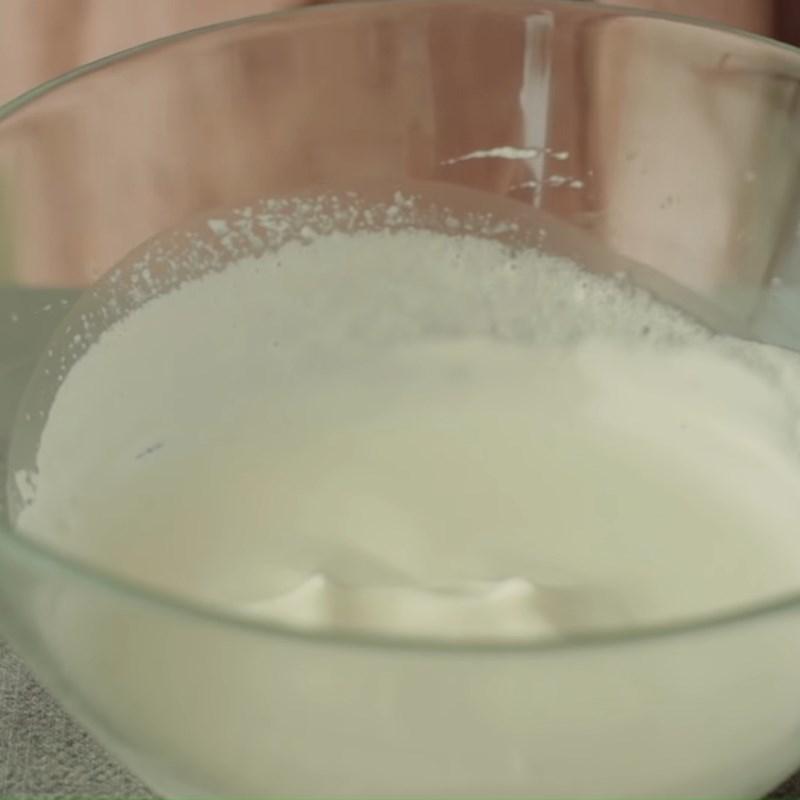 Bước 5 Trộn kem sữa Tiramisu trà xanh rờn tự bánh lady fingers