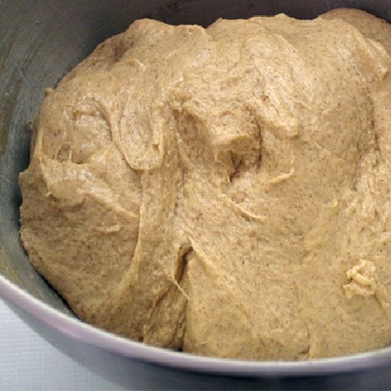 Bước 1 Trộn bột bánh Bánh stollen cơ bản