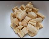 Chè chuối khoai mì cốt dừa bước làm 1 hình