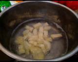 Chè chuối khoai mì cốt dừa bước làm 2 hình