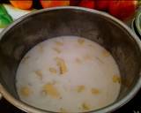 Chè chuối khoai mì cốt dừa bước làm 2 hình