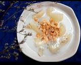 Chè chuối khoai mì cốt dừa bước làm 3 hình