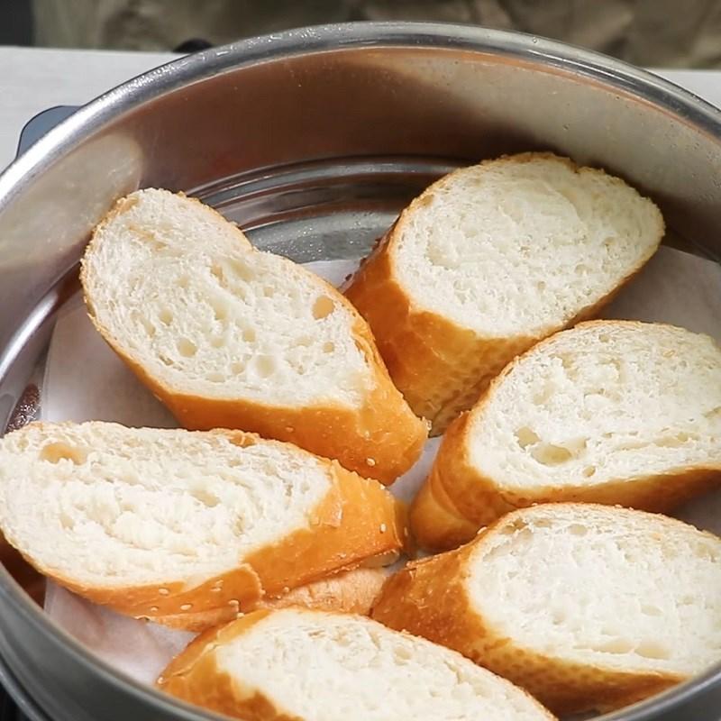 Bước 3 Hấp bánh mì và hoàn thành Bánh mì hấp thịt băm