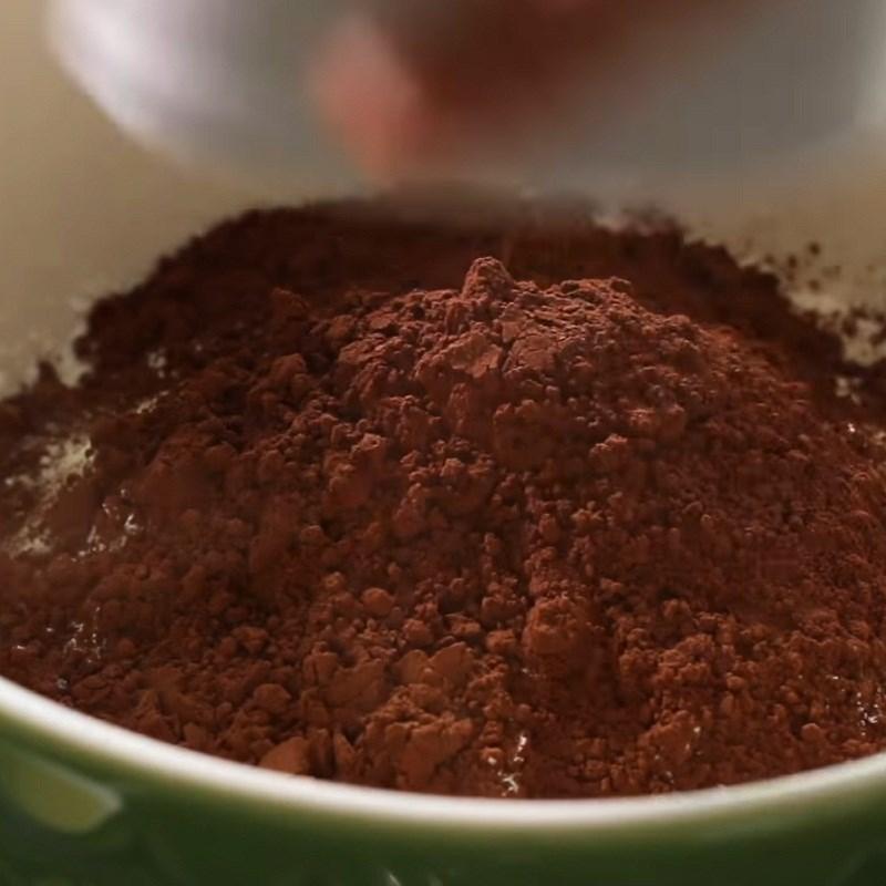Bước 1 Trộn bột khô Bánh quy red velvet
