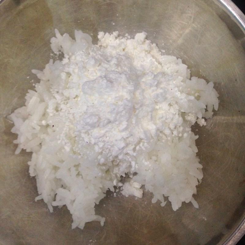 Schritt 1 Kalten Reis mischen Snack Kalter Reis - knusprig gebratener Reis