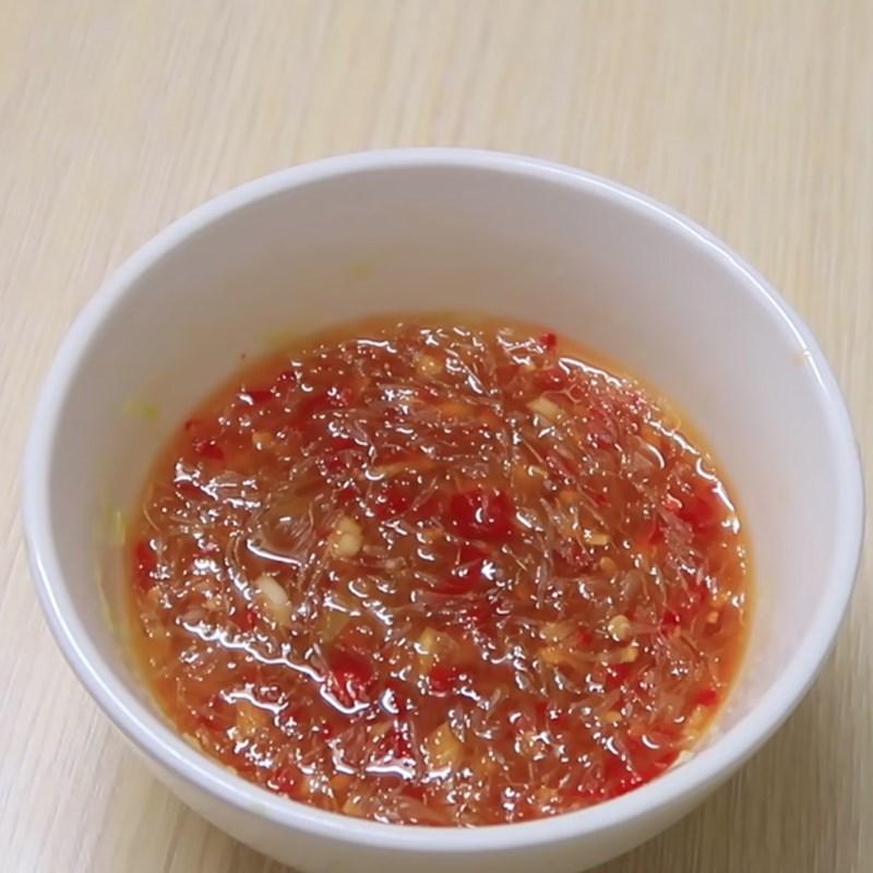 Bước 3 Thành phẩm Nước chấm chanh tỏi ớt chua ngọt