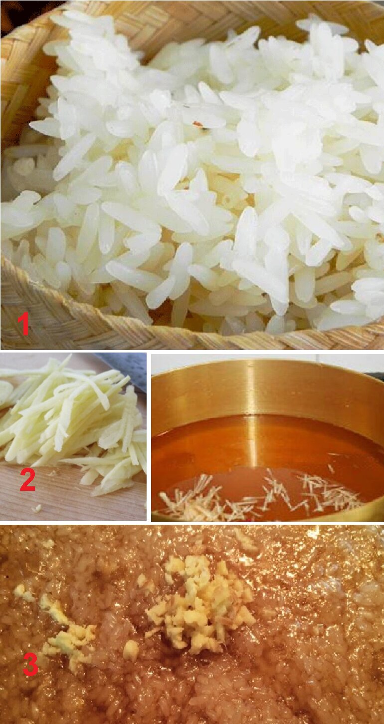 Cách nấu chè kho gạo nếp ngon
